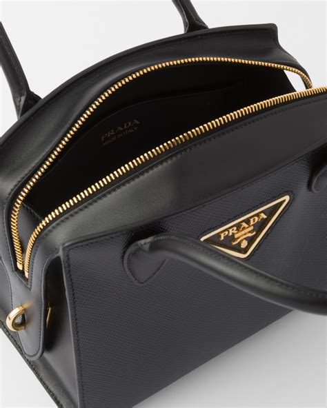 prada saffiano small black|prada saffiano outlet.